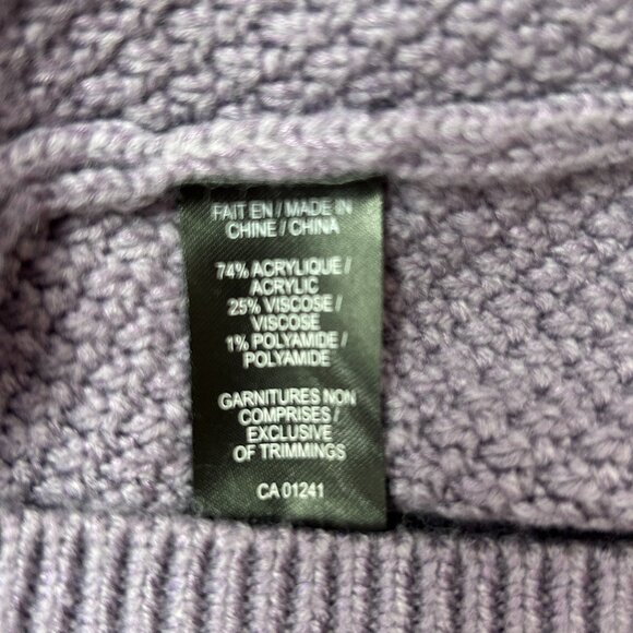 Icône by Simons Collared Soft Knit Sweater – Lavender – Women's small - Picture 8 of 9